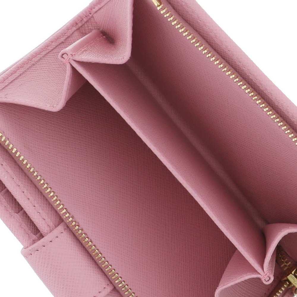 Prada Saffiano Compact Bifold Wallet - Picture 5 of 6